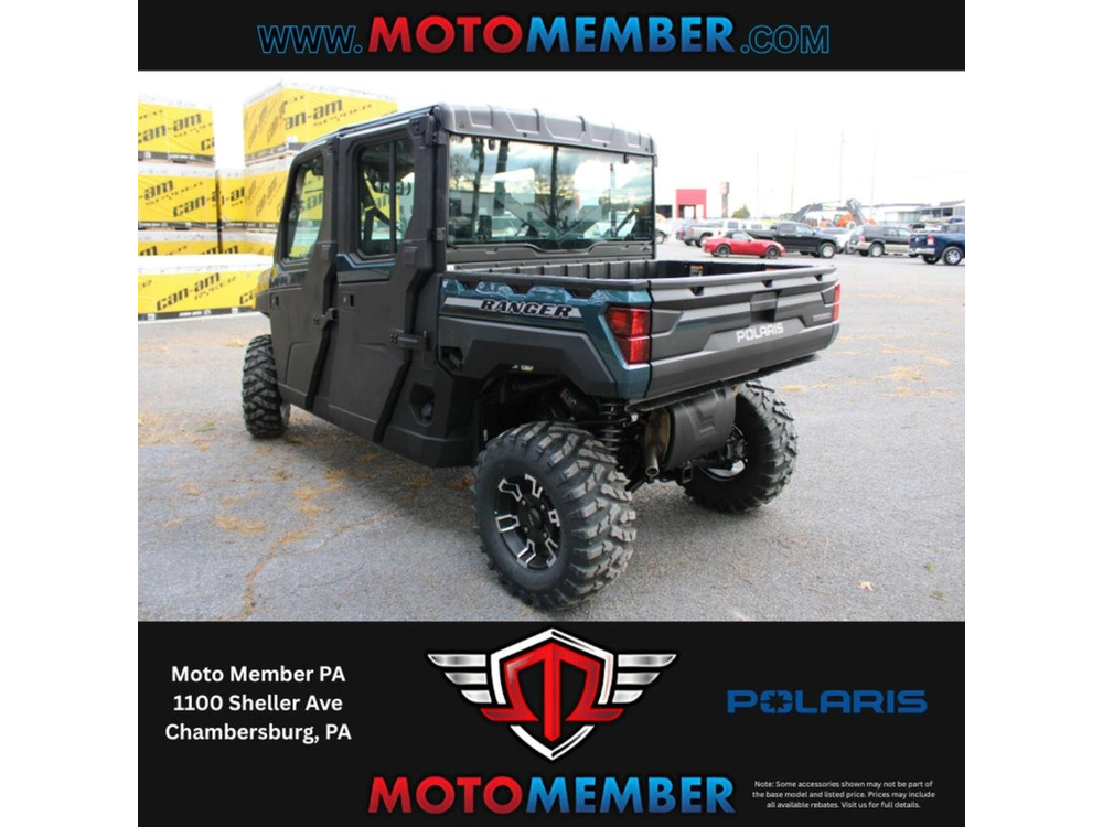 2026 Polaris Ranger Crew Xp 1000 Northstar Edition Premium Blue Labyrinth alt