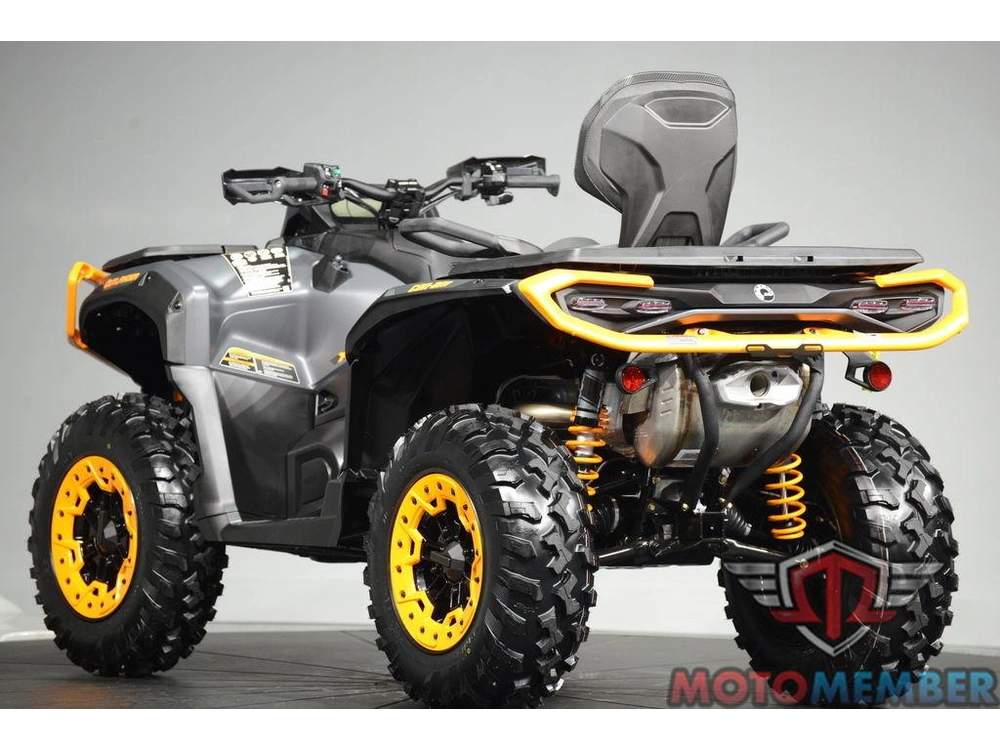 2026 Can-am Outlander Max Xt-p 1000r Mineral Grey & Orange Crush alt