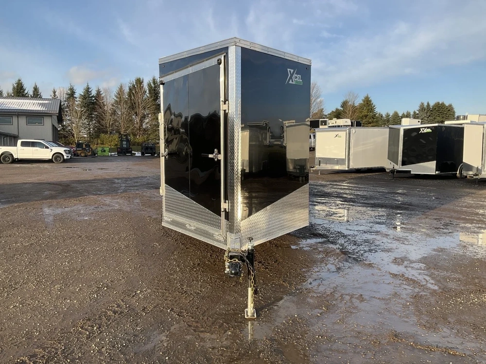 2026 Xcel Trailers 7x22 Plus 5 V-nose Aluminum Snowmobile alt