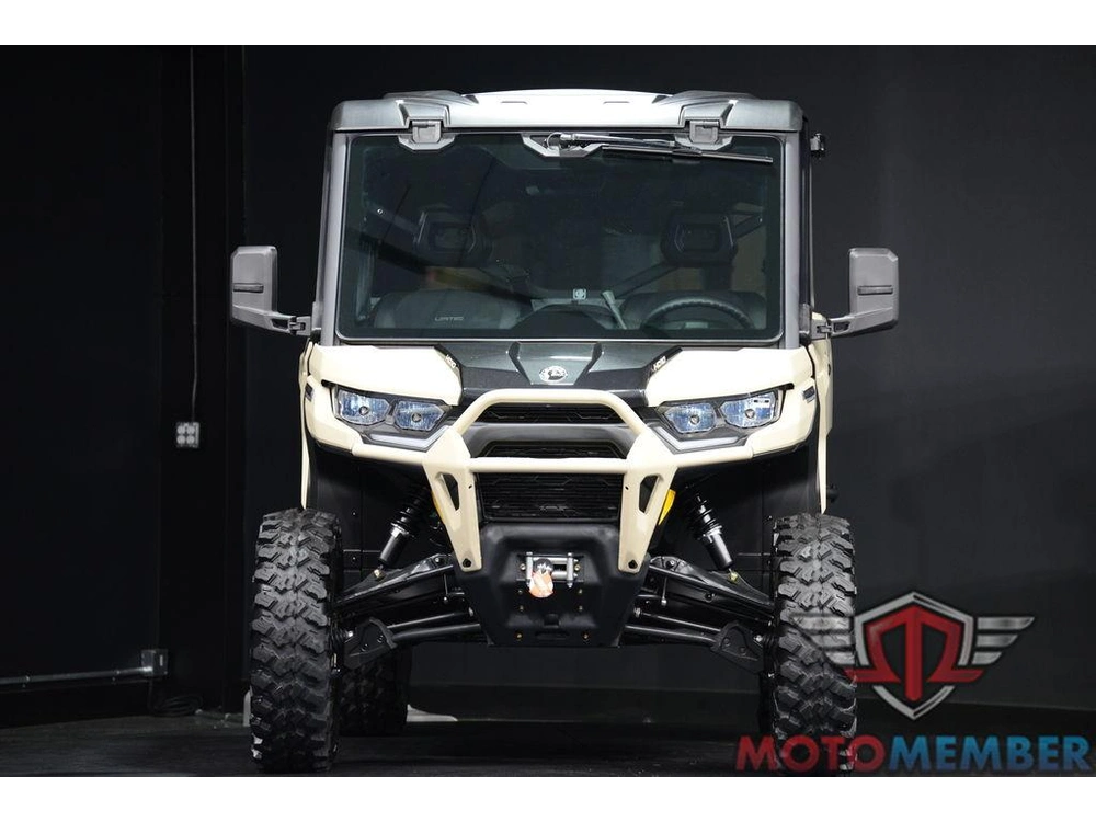 2025 Can-am Defender Limited Hd10 Desert Tan & Stealth Black alt