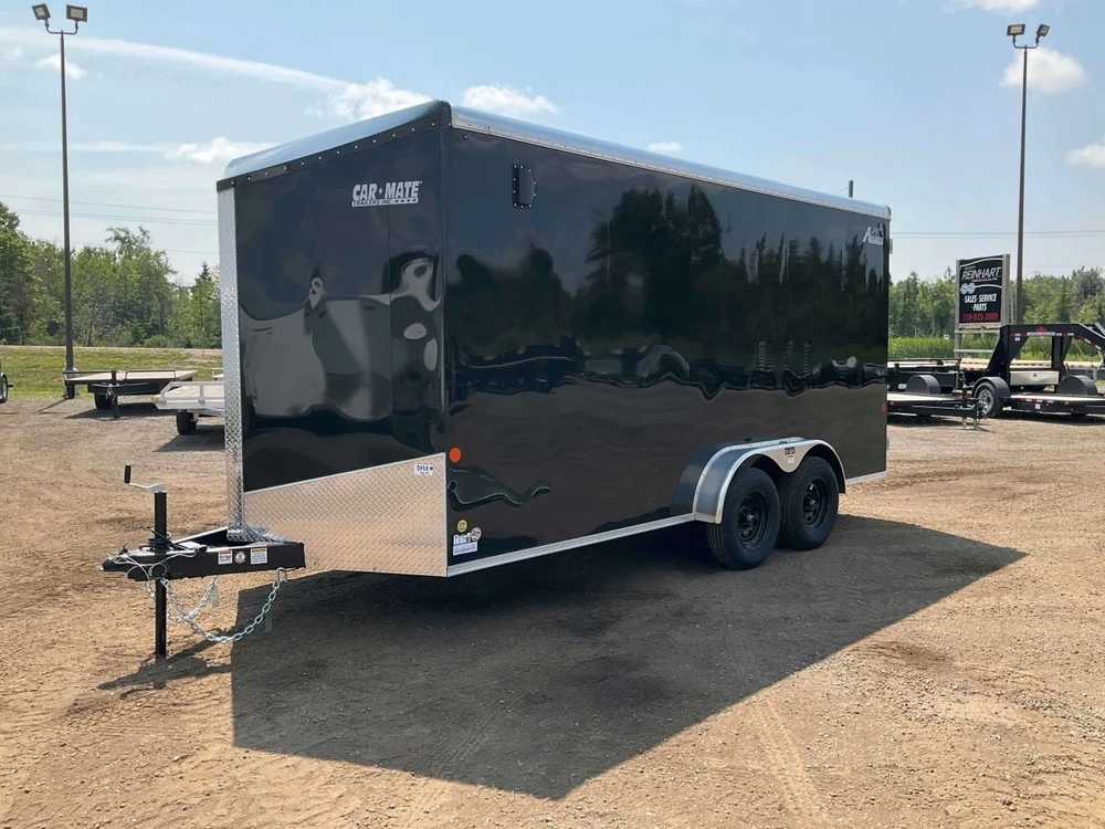 2026 Car Mate Trailers 7x16 Plus V-nose Hd Avalanche Cargo alt