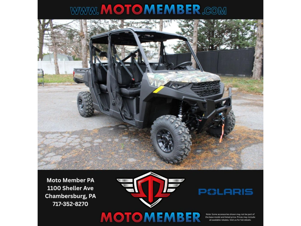 2025 Polaris Ranger Crew 1000 Premium Polaris Pursuit Camo alt