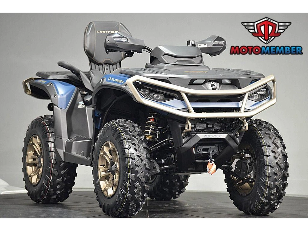 2026 Can-am Outlander Max Limited 1000r Dusty Navy alt