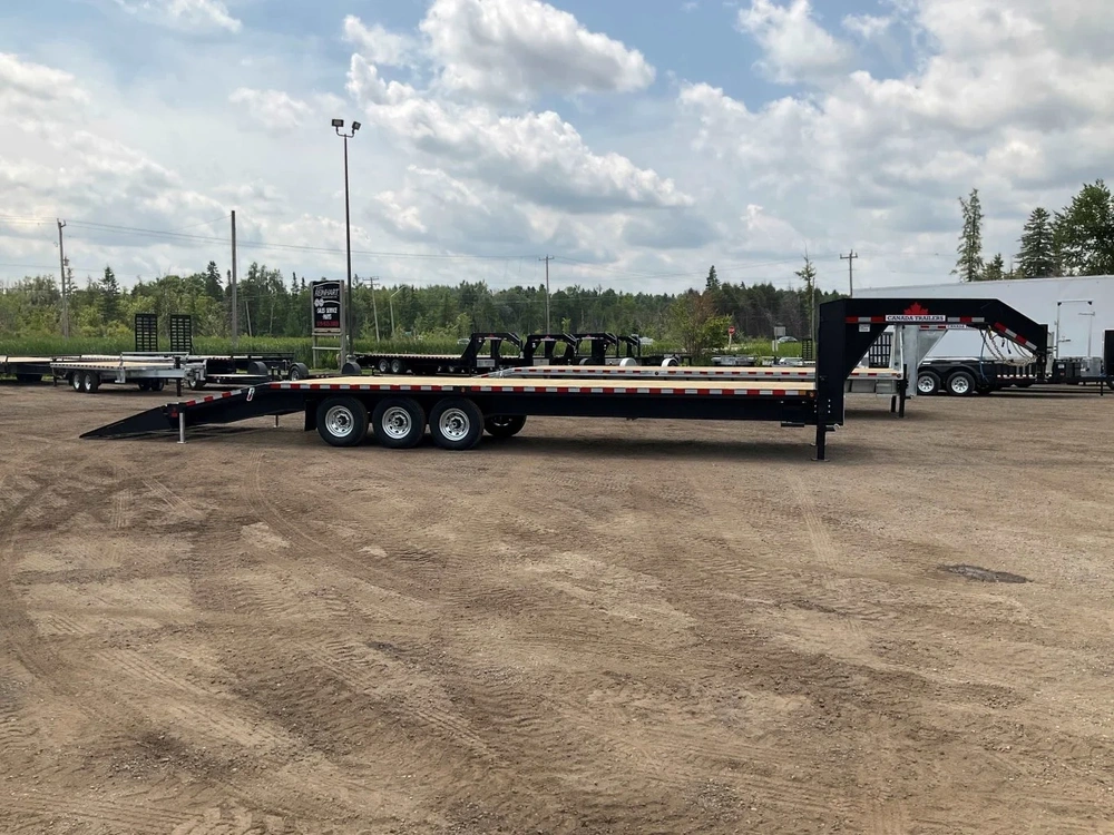 2026 Canada Trailers 8.5x30 10.5 Ton Gooseneck Equipment Trailer alt
