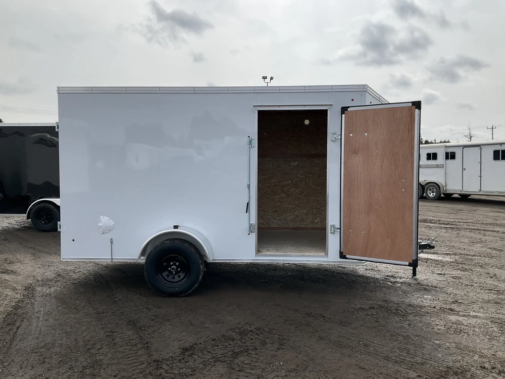 2026 Xcel Trailers 6x12 Plus V-nose All Aluminum Cargo Trailer alt