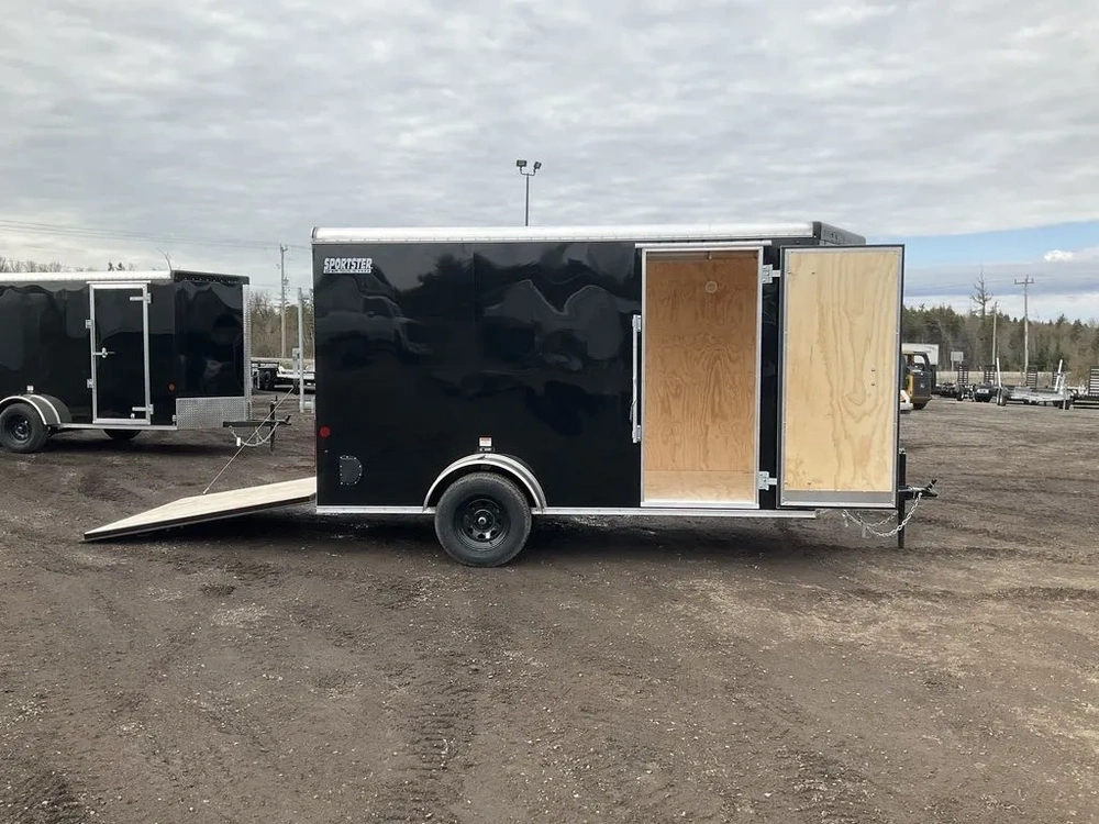 2026 Car Mate Trailers 6x12 Plus V-nose Liberty Sport Cargo Trailer alt