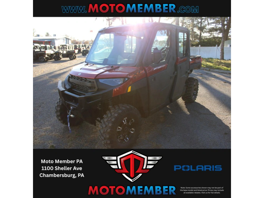 2026 Polaris Ranger Crew Xp 1000 Northstar Edition Ultimate Orange Rust alt