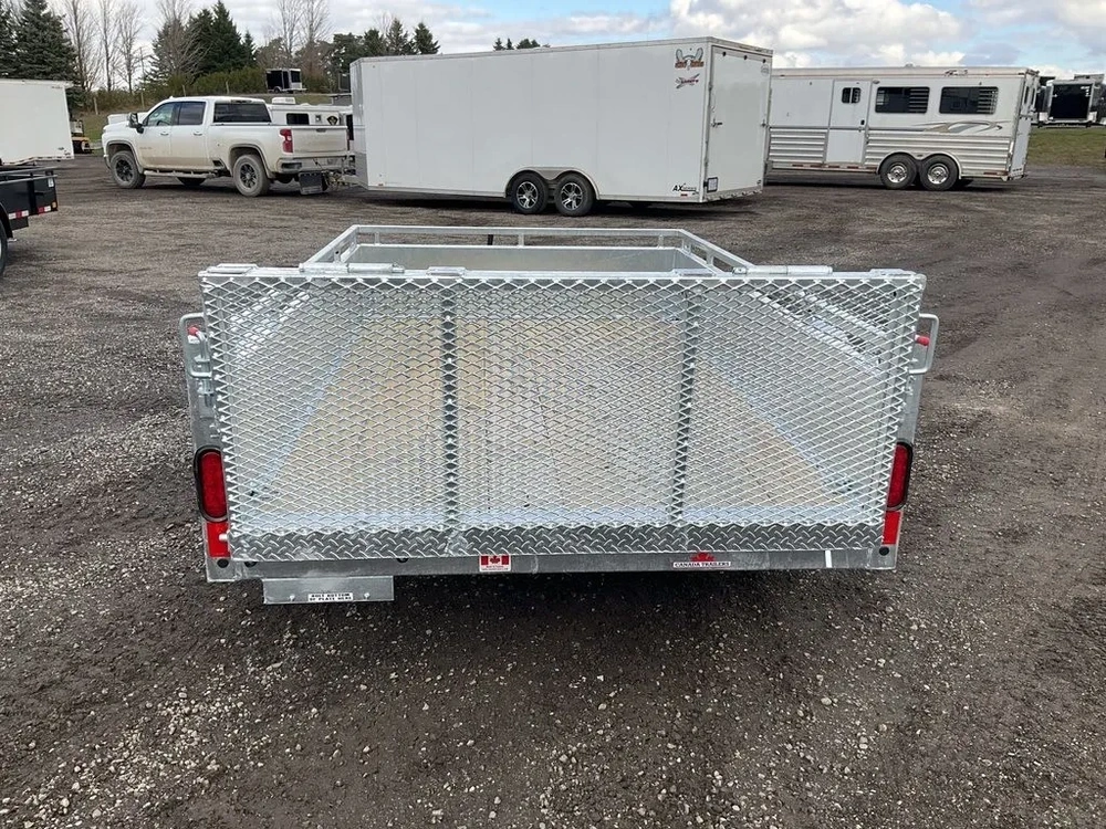 2026 Canada Trailers 5x8 Galvanized Utility Trailer alt