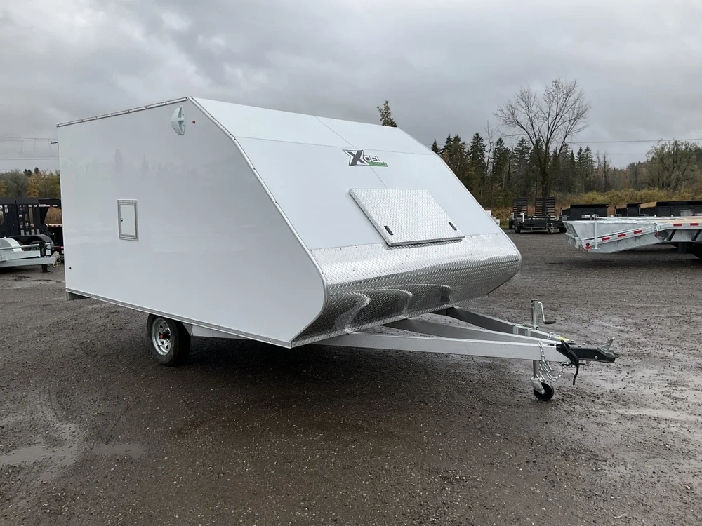 2026 Xcel Trailers 12x101 Aluminum Enclosed Snowmobile Trailer alt