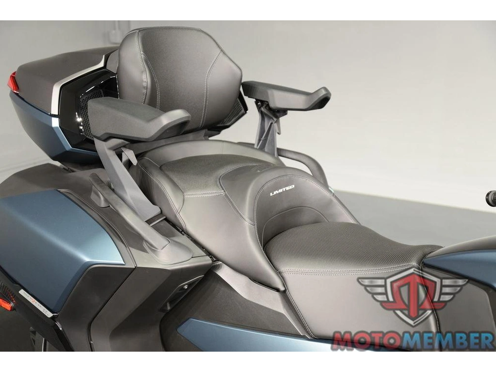 2026 Can-am Spyder Rt Limited Mineral Blue alt