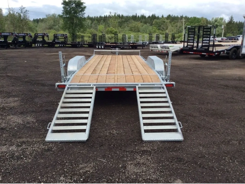2026 Canada Trailers 82x18 7 Ton Galvanized Equipment Trailer alt