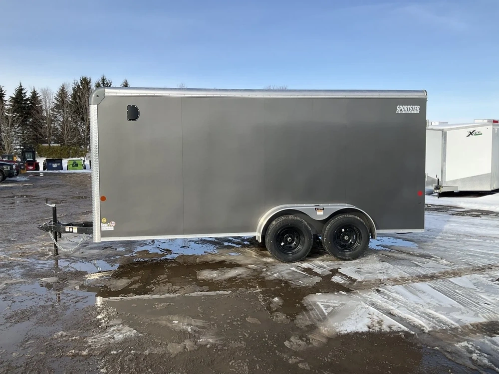 2026 Car Mate Trailers 7x16 Plus V-nose Hd Sportster Cargo Trailer alt