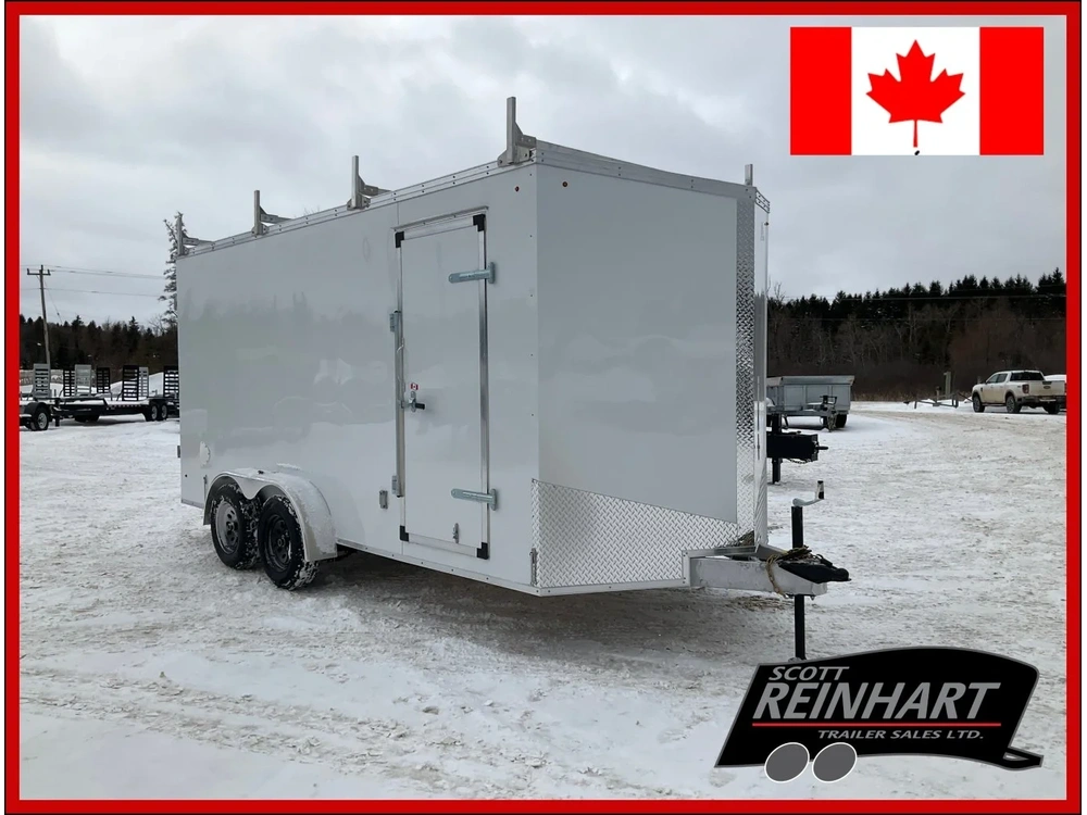 2026 Xcel Trailers 7x16 Plus V-nose All Aluminum Cargo Trailer alt