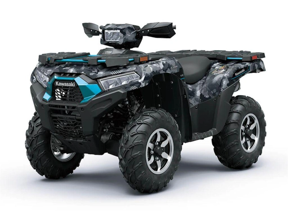 2025 Kawasaki Brute Force® 750 Le Eps Cypher Camo Gray alt