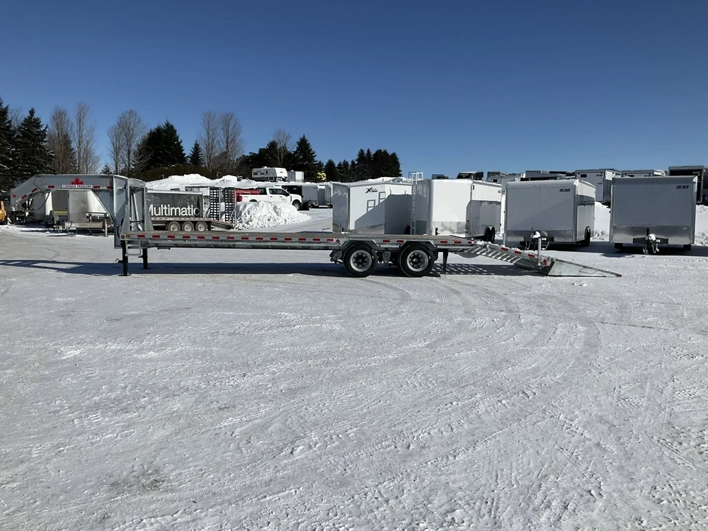 2026 Canada Trailers 8.5x30 15 Ton Galvanized Gooseneck Equipment Trailer alt