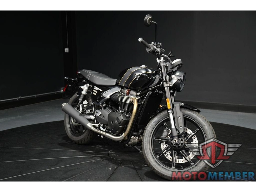 2025 Triumph Speed Twin 900 Phantom Black/aurum Gold alt