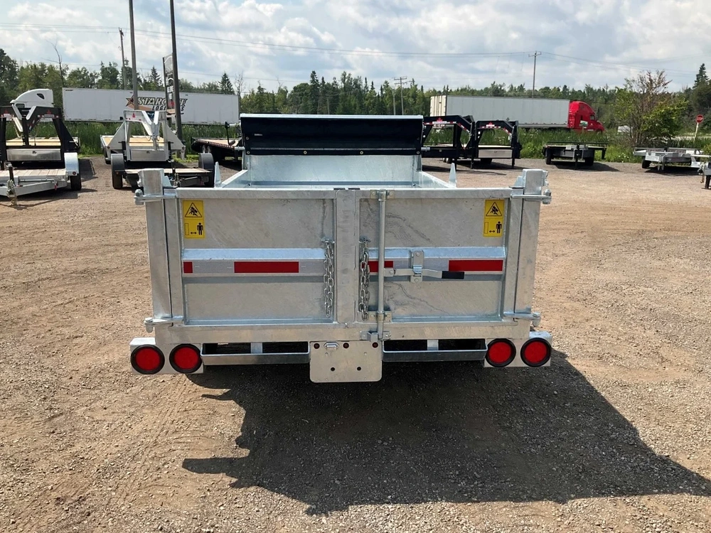 2026 Xcel Trailers 5x10 Ares Galvanized Dump Trailer alt