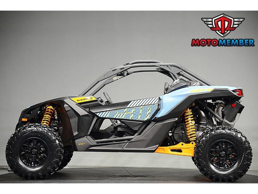 2026 Can-am Maverick X3 Ds Turbo Scandi Blue & Orange Crush alt