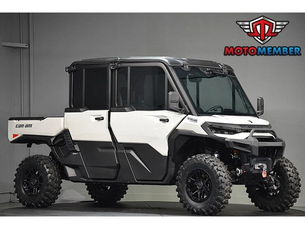 2026 Can-am Defender Max Limited Hd11 Hybrid White alt