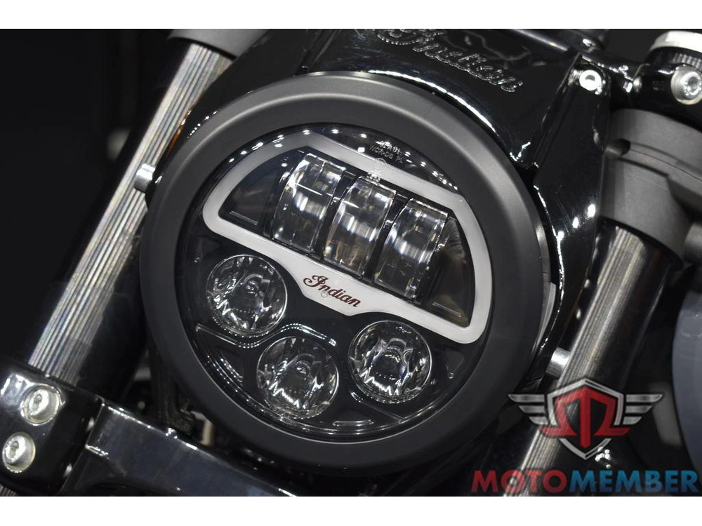 2023 Indian Motorcycle Ftr Stealth Gray/orange Burst alt