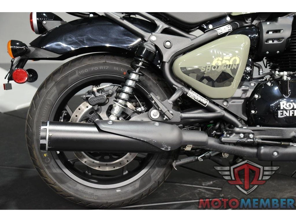 2024 Royal Enfield Shotgun 650 Drill Green alt