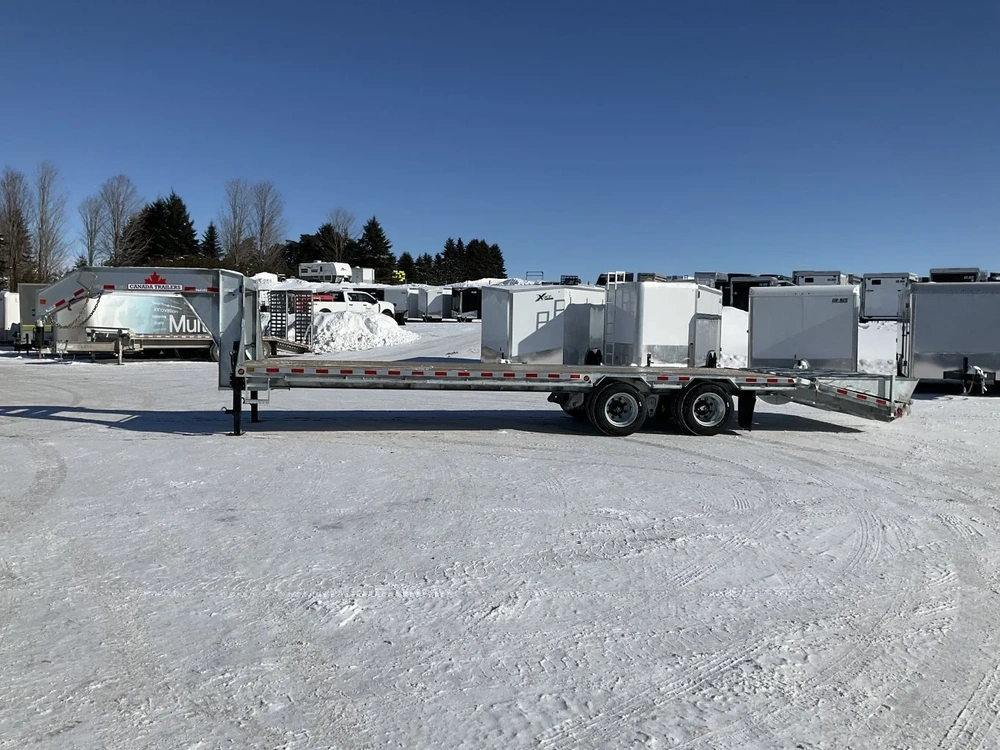2026 Canada Trailers 8.5x30 15 Ton Galvanized Gooseneck Equipment Trailer alt