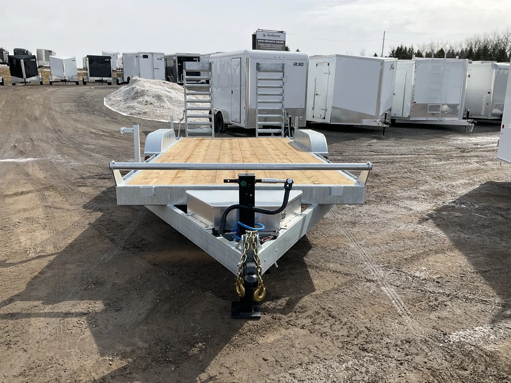2026 Canada Trailers 82x18 7 Ton Galvanized Equipment Trailer alt