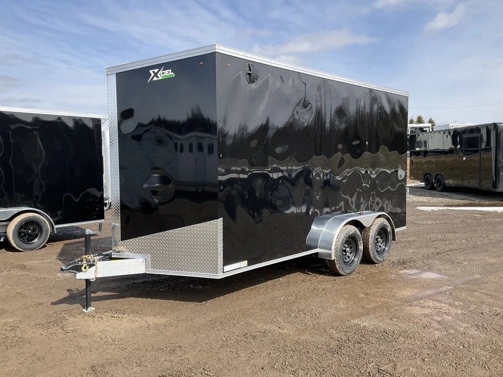 2026 Xcel Trailers 7x14 Plus V-nose All Aluminum Cargo Trailer alt