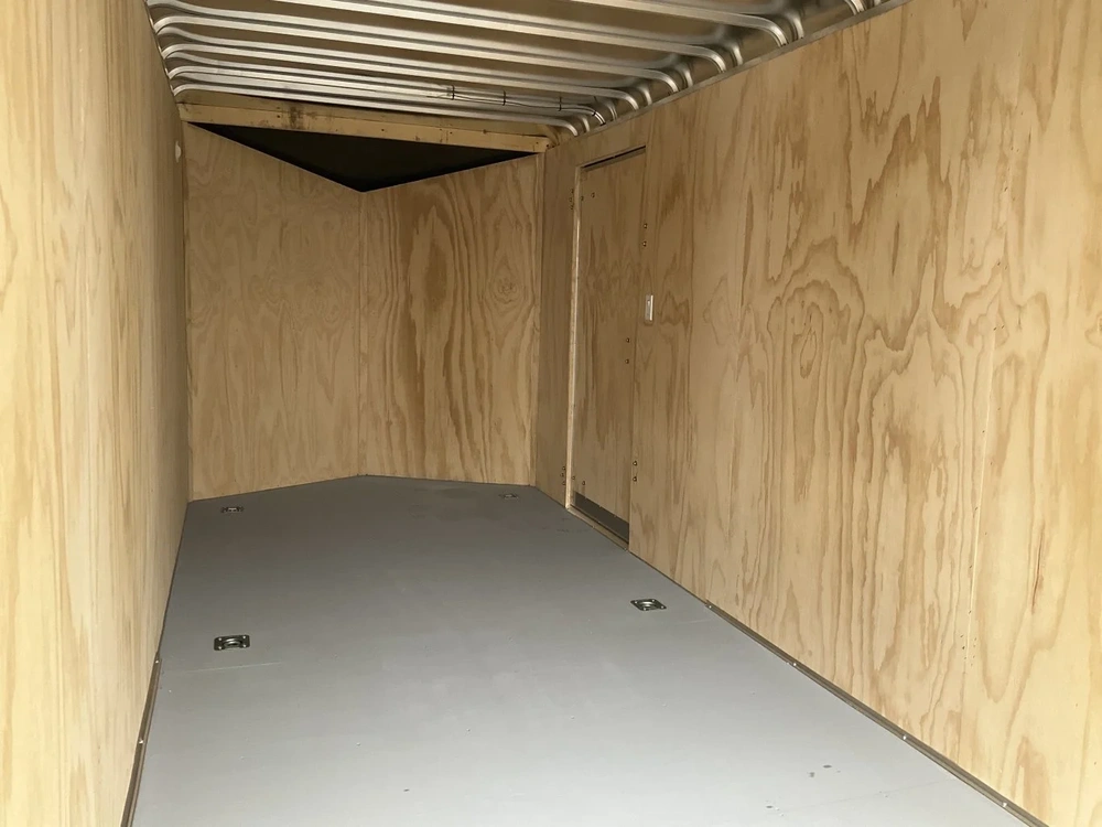 2026 Car Mate Trailers 7x16 Plus V-nose Avalanche Cargo Trailer alt