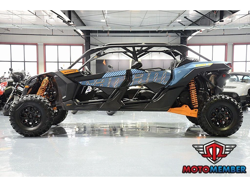 2026 Can-am Maverick X3 Max Rs Turbo Rr Scandi Blue & Orange Crush alt