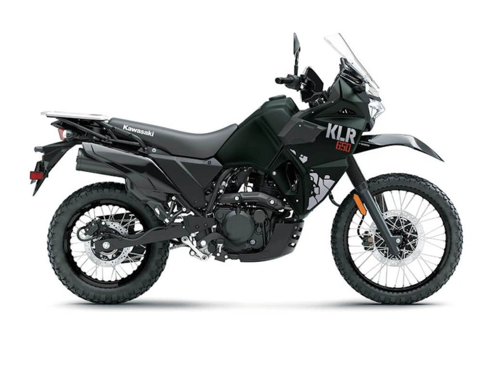 2025 Kawasaki Klr®650 Metallic Matte Old School Green alt