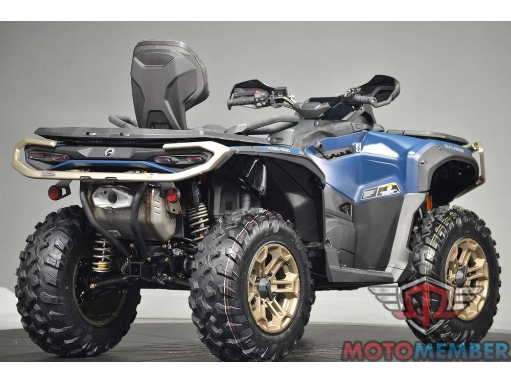 2026 Can-am Outlander Max Limited 1000r Dusty Navy alt