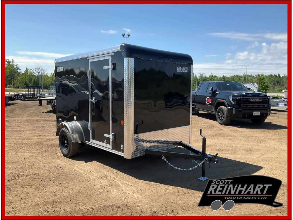 2025 Car Mate Trailers 6x10 Sportster Cargo Trailer alt