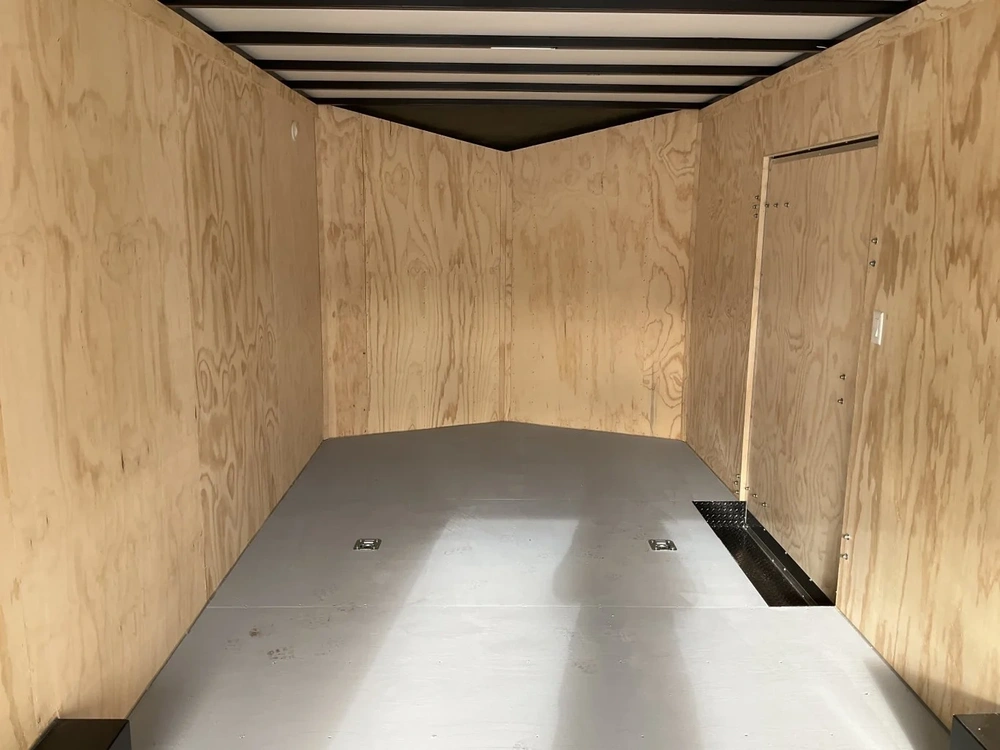 2026 Car Mate Trailers 8.5x24 Plus V-nose Avalanche Enclosed Car Hauler alt