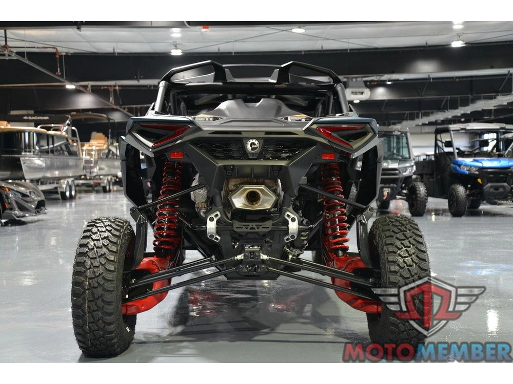 2025 Can-am Maverick R Max X Rs With Smart-shox Dusty Navy & Legion Red alt