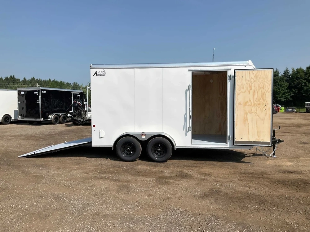 2026 Car Mate Trailers 7x14 Plus Sloped V-nose Avalanche Cargo Trailer alt