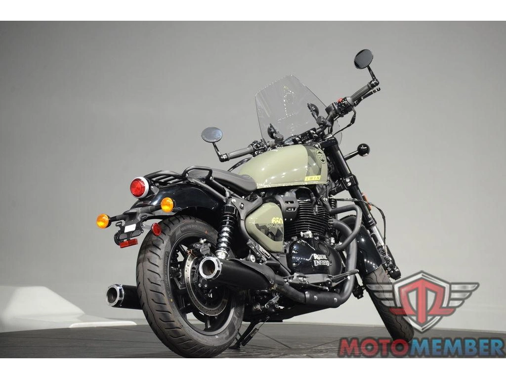 2024 Royal Enfield Shotgun 650 Drill Green alt