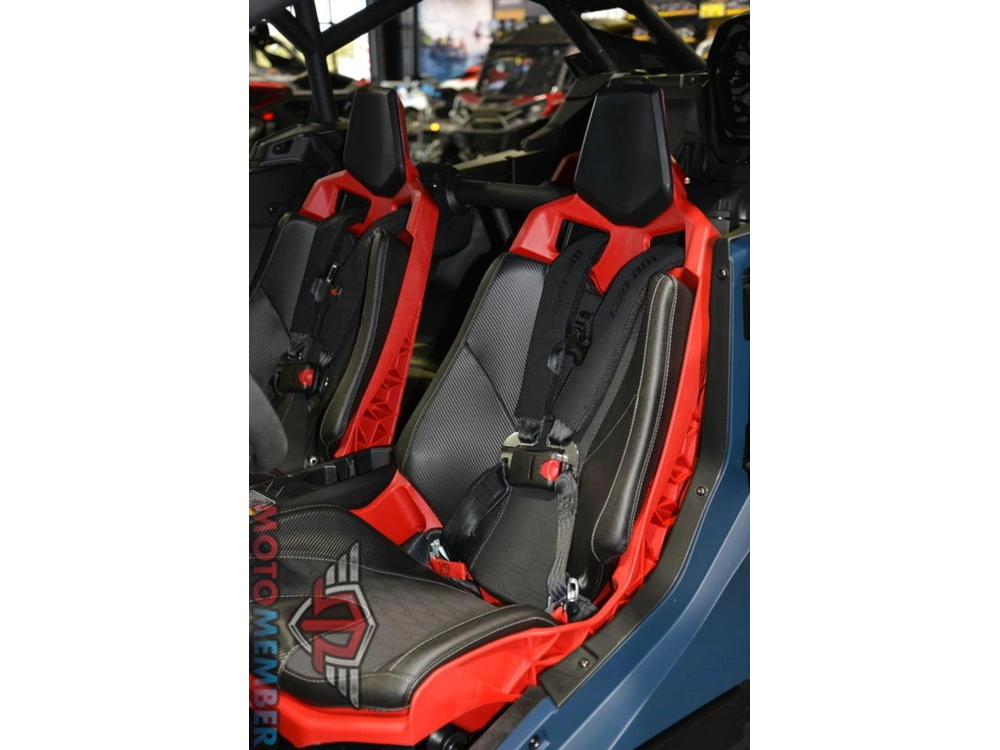 2025 Can-am Maverick R Max X Rs With Smart-shox Dusty Navy & Legion Red alt