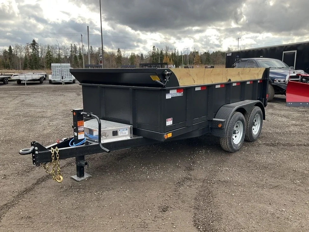 2026 Canada Trailers 6x12 5 Ton Dump Trailer alt