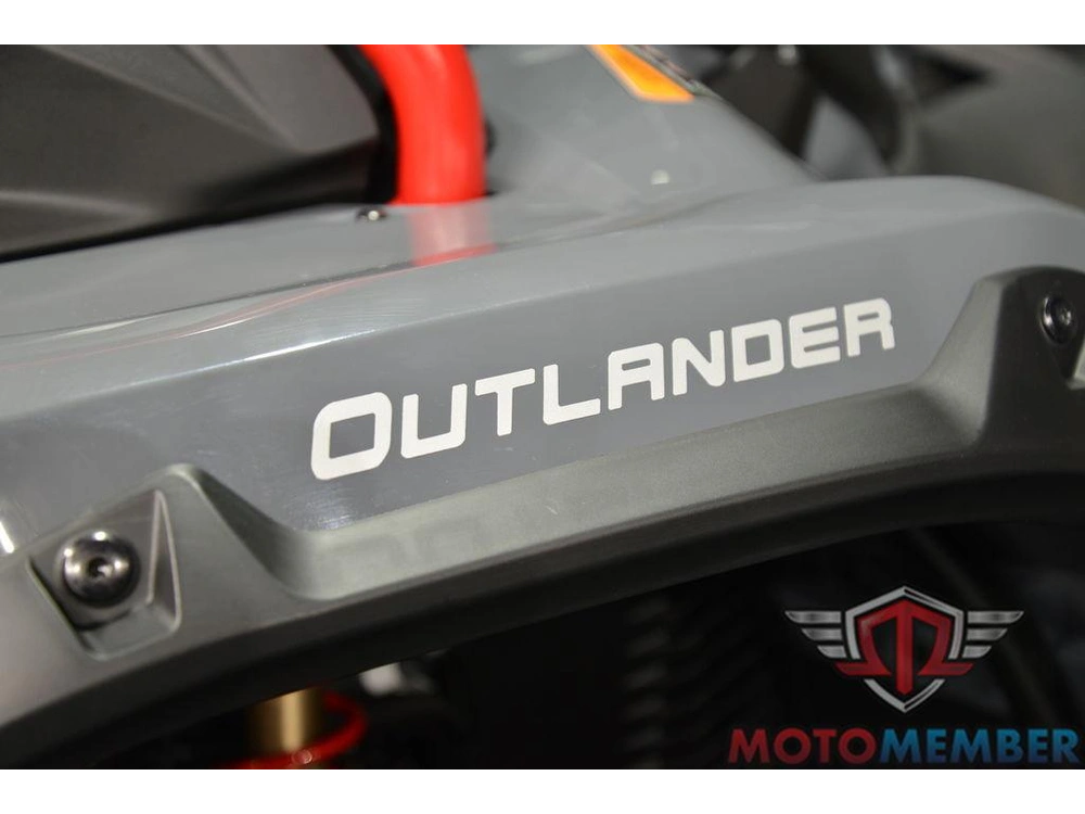 2025 Can-am Outlander X Mr 1000r Granite Grey & Legion Red alt