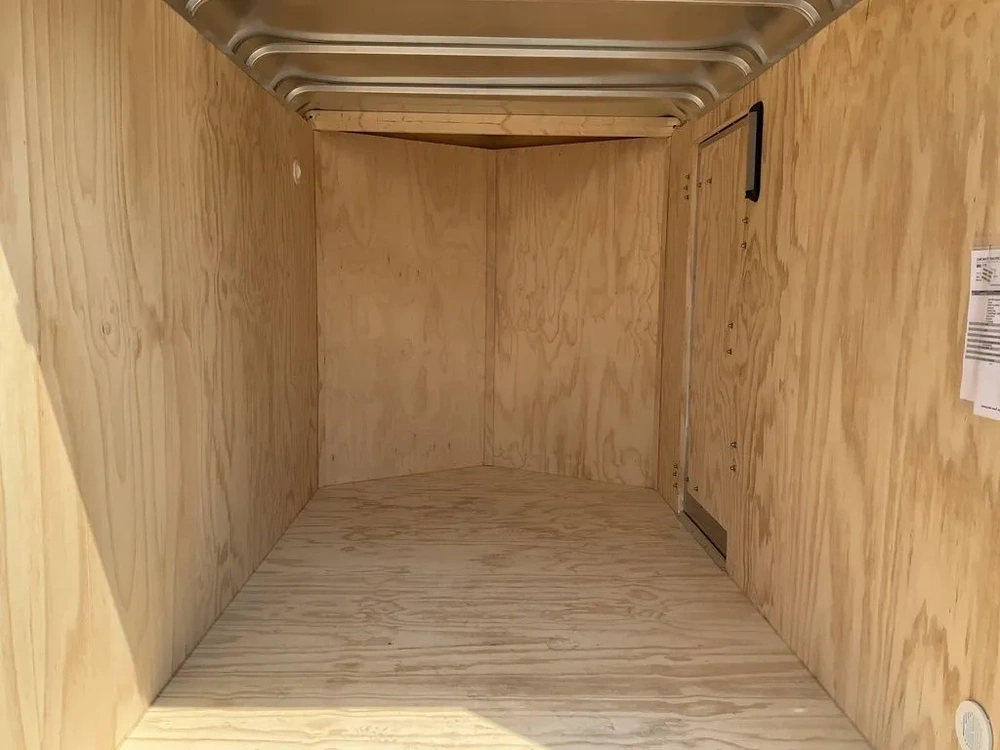 2026 Car Mate Trailers 6x10 Plus V-nose Liberty Sport Cargo Trailer alt