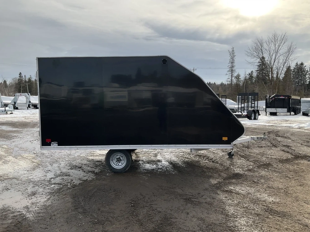 2022 Sno Pro 12x101 Hybrid All Aluminum Snowmobile Trailer alt