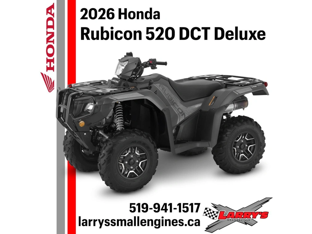 2026 Honda Rubicon 520 Dct Deluxe Trx520fa7st alt