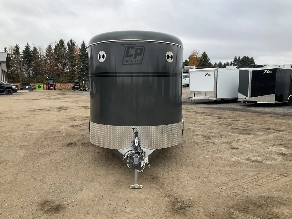 2026 Cornpro 6x14 Bumper Pull Livestock Trailer alt