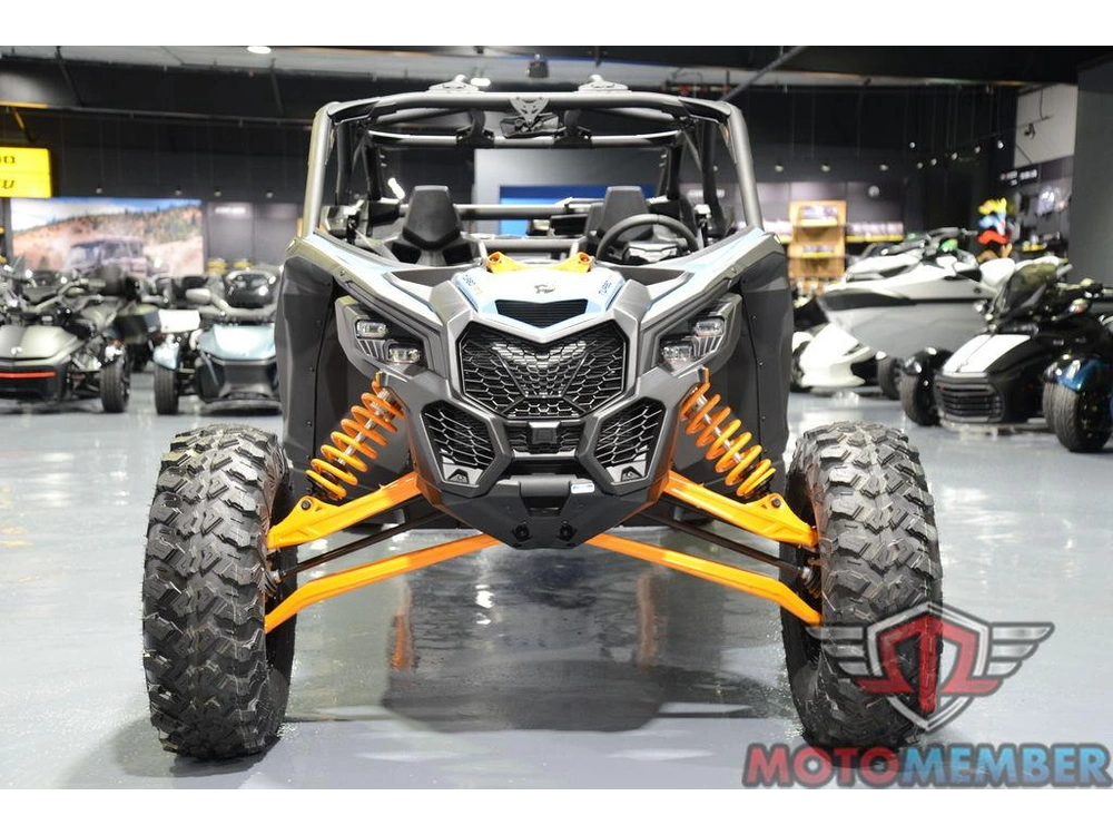 2026 Can-am Maverick X3 Max Rs Turbo Rr Scandi Blue & Orange Crush alt