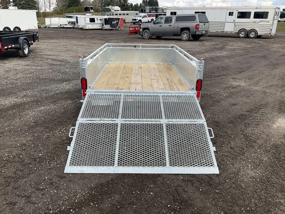2026 Canada Trailers 5x8 Galvanized Utility Trailer alt