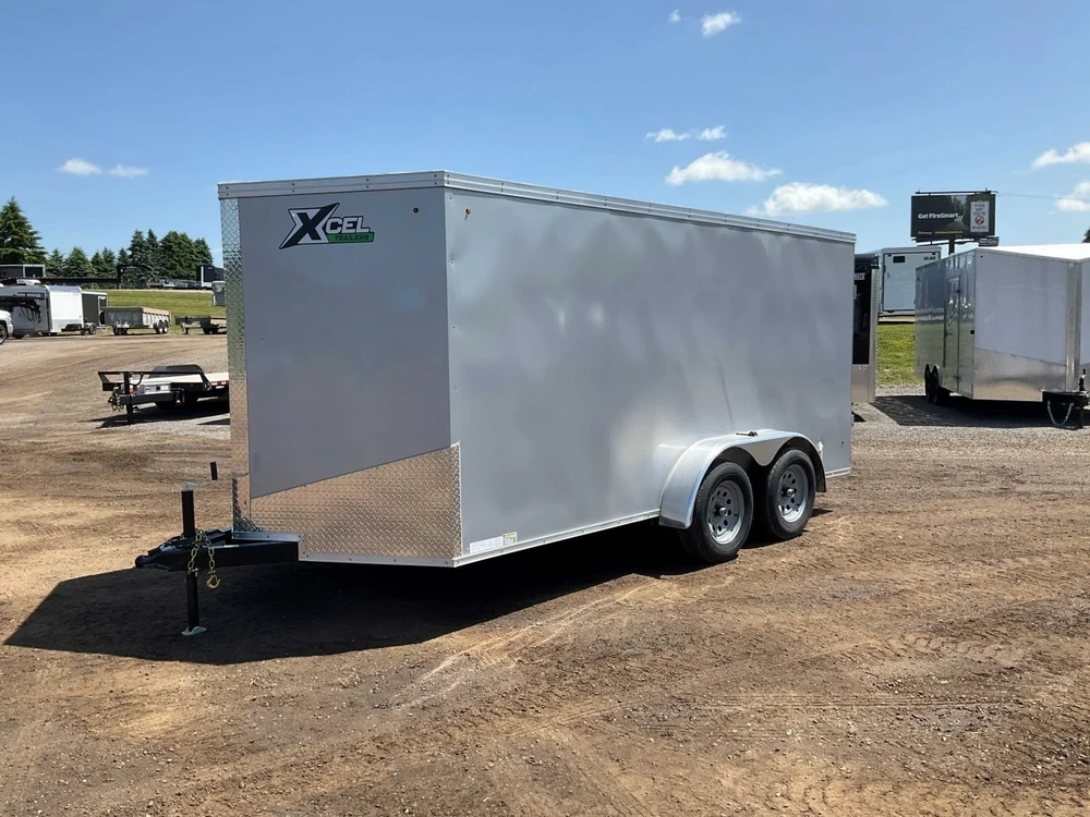 2025 Xcel Trailers 7x14 Plus V-nose Cargo Trailer alt