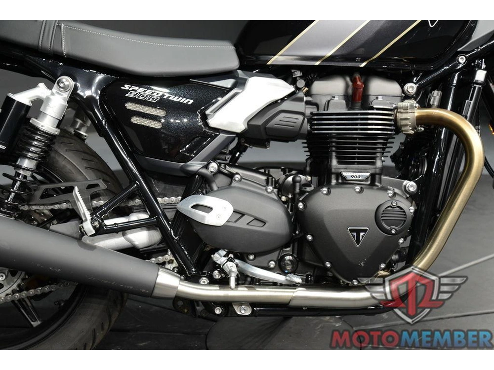 2025 Triumph Speed Twin 900 Phantom Black/aurum Gold alt