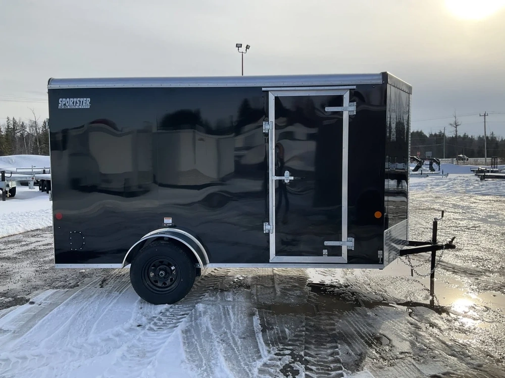 2026 Car Mate Trailers 6x12 Plus V-nose Liberty Sport Cargo Trailer alt