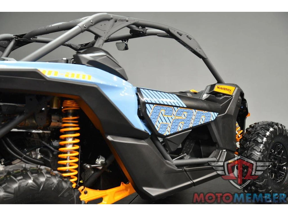 2026 Can-am Maverick X3 Ds Turbo Scandi Blue & Orange Crush alt